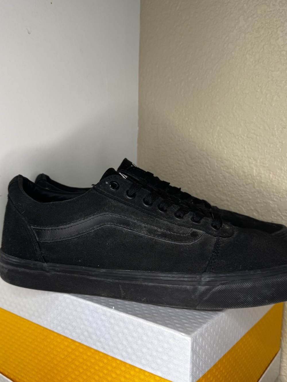 Vans Old Skool 500714 Black Black Men’s 11.5 Skate Shoes Sneakers